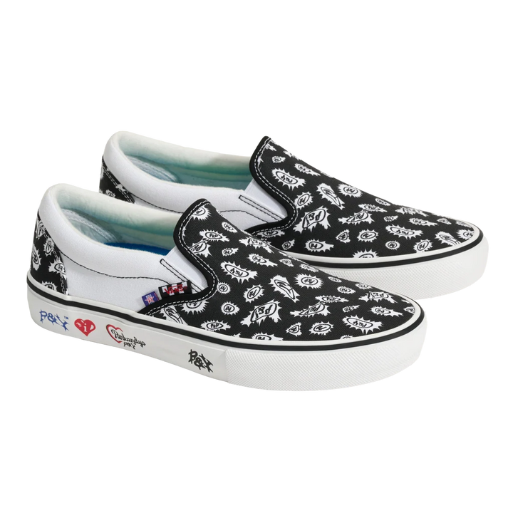 Vans Skate Slip-On Punk & YO - Black / White