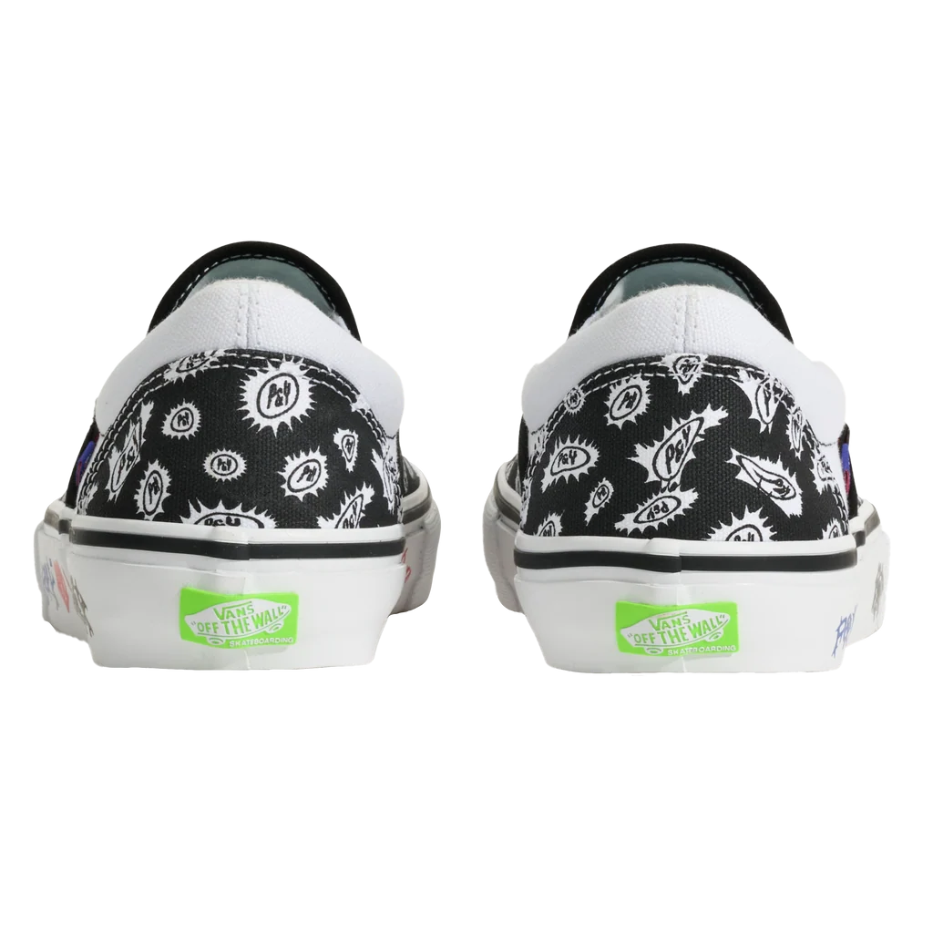 Vans Skate Slip-On Punk & YO - Black / White