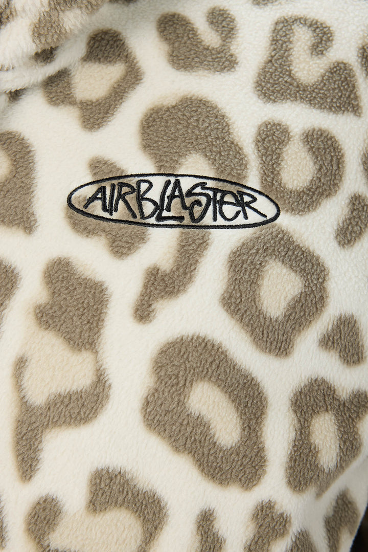 2027 Airblaster Fleece Hoodie - Moon Leopard