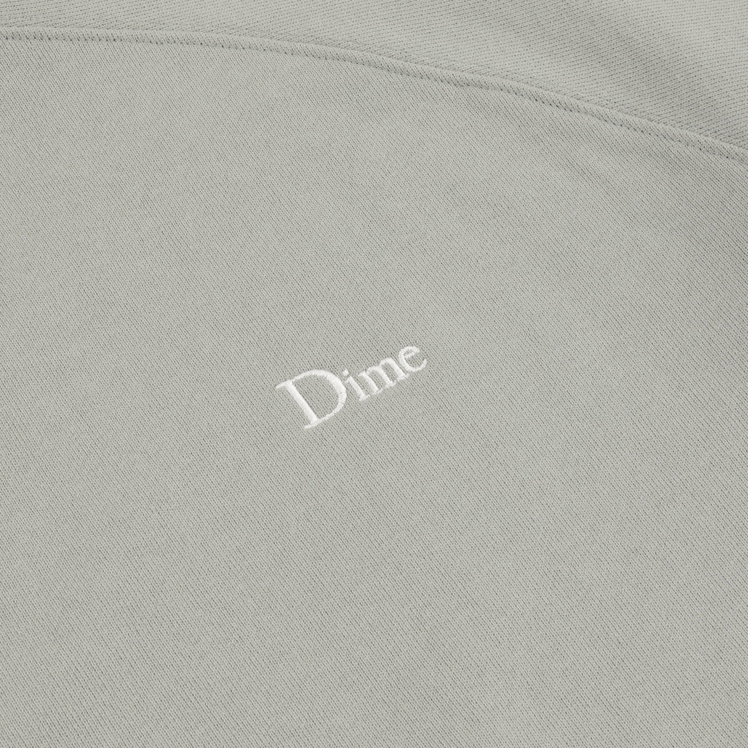 Dime Classic Small Logo Crewneck - Iron