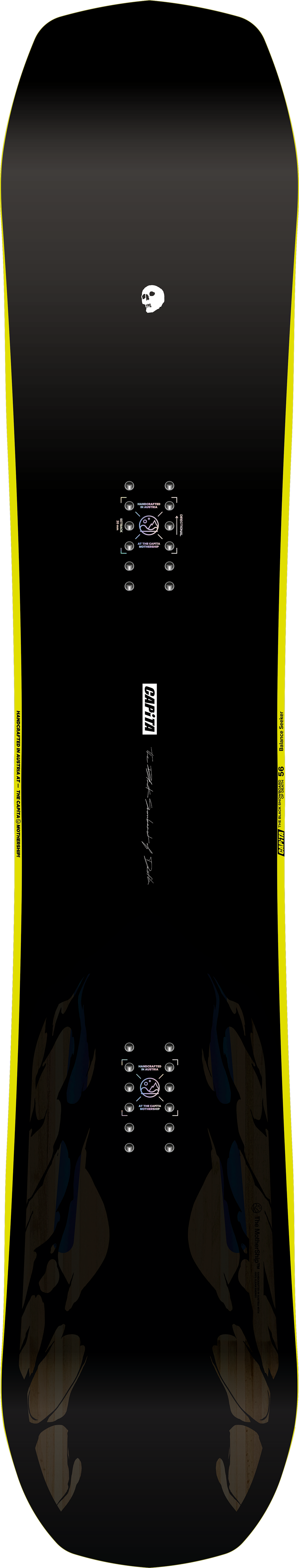 2027 Capita Black Snowboard of Death - 156cm