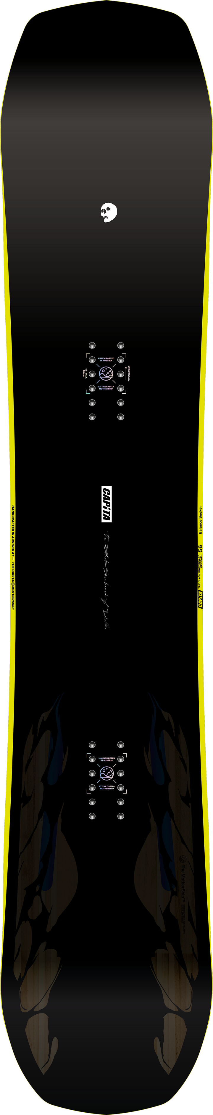 2027 Capita Black Snowboard of Death - 156cm