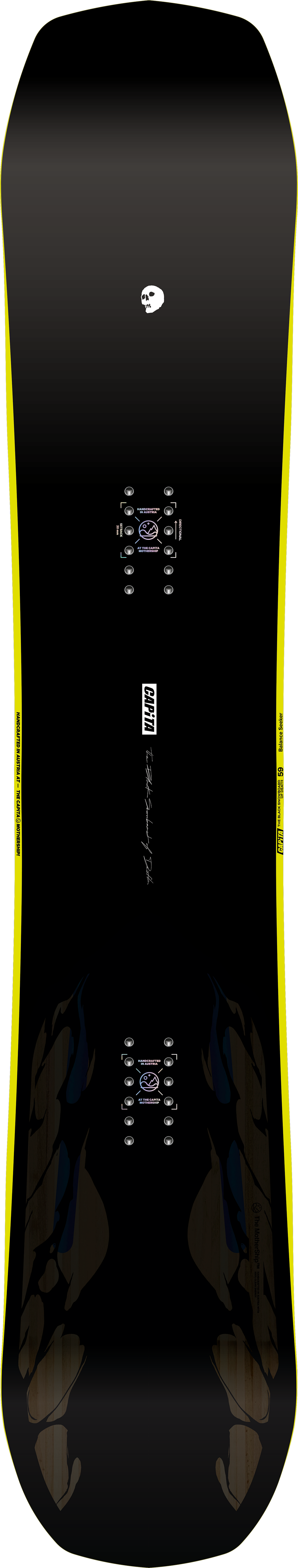 2027 Capita Black Snowboard of Death - 159cm