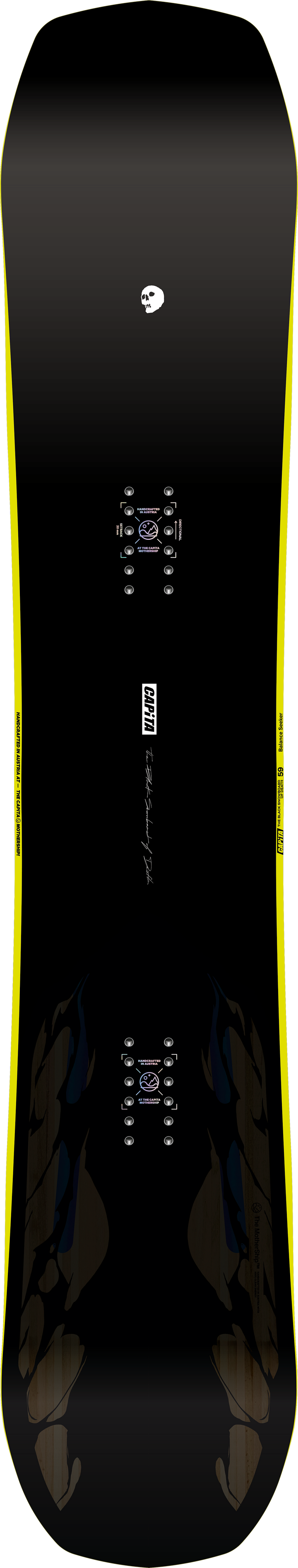 2027 Capita Black Snowboard of Death - 159cm