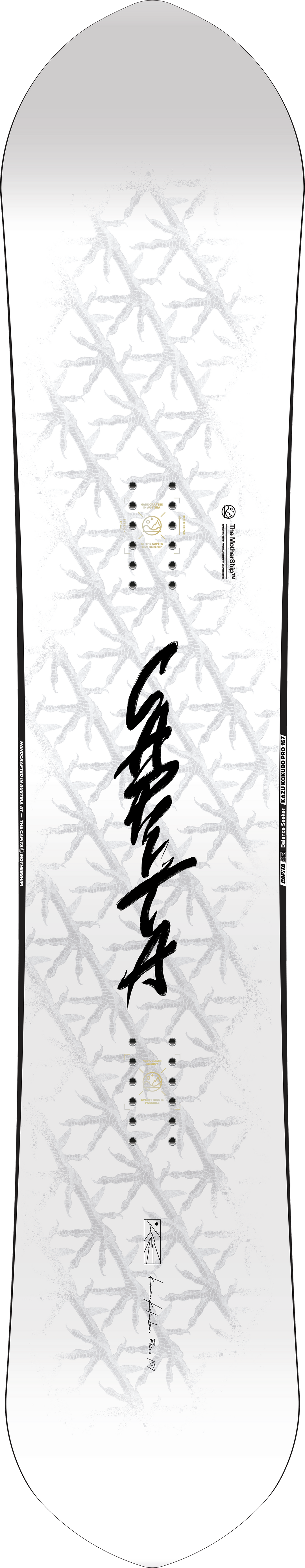 2027 Capita Kazu Kokubo Pro Snowboard - 157cm