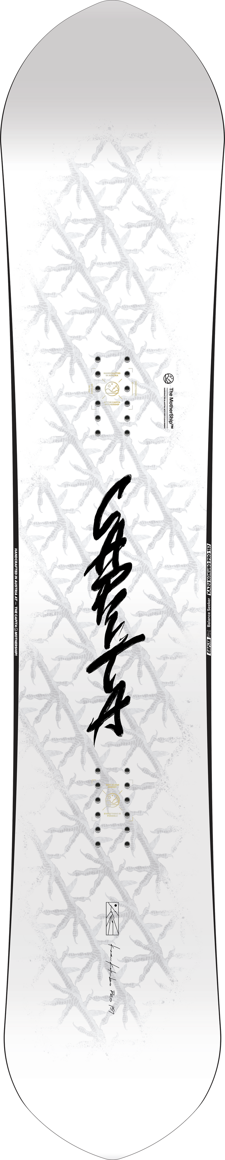 2027 Capita Kazu Kokubo Pro Snowboard - 157cm