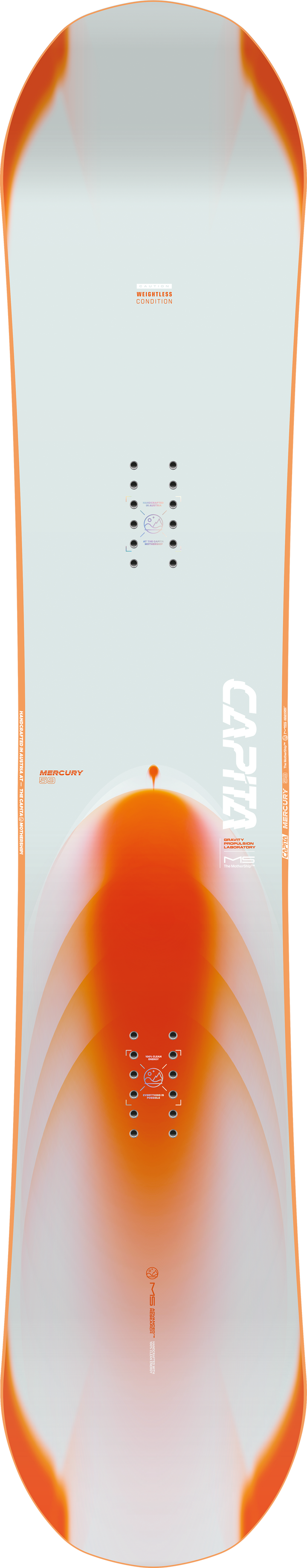 2027 Capita Mercury Snowboard - 159cm