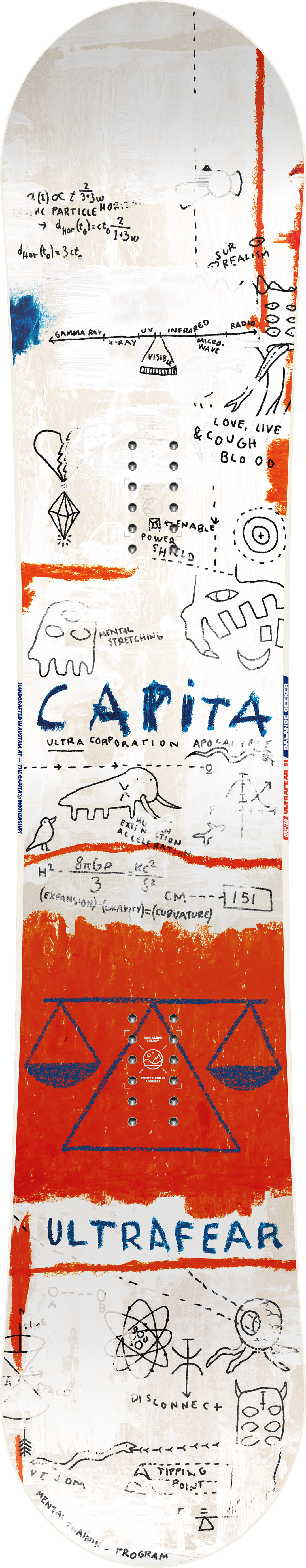 2027 Capita Ultrafear Snowboard - 151cm