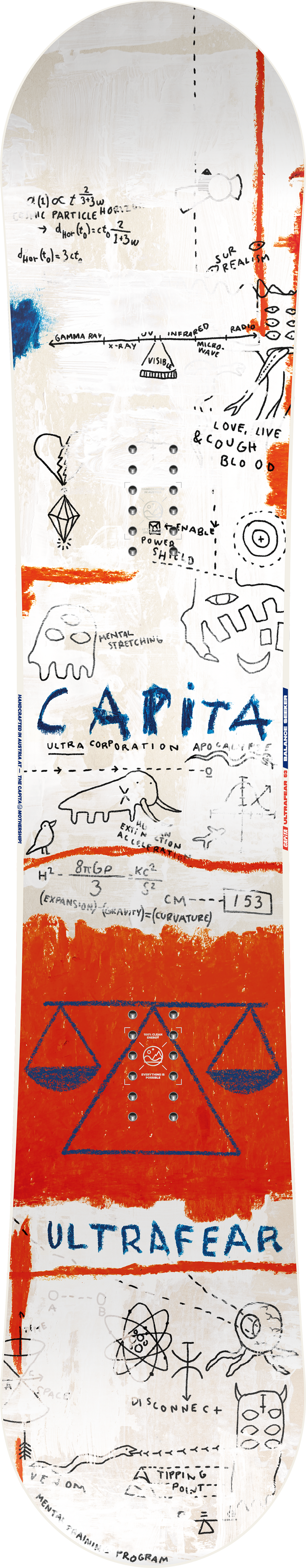 2027 Capita Ultrafear Snowboard - 153cm