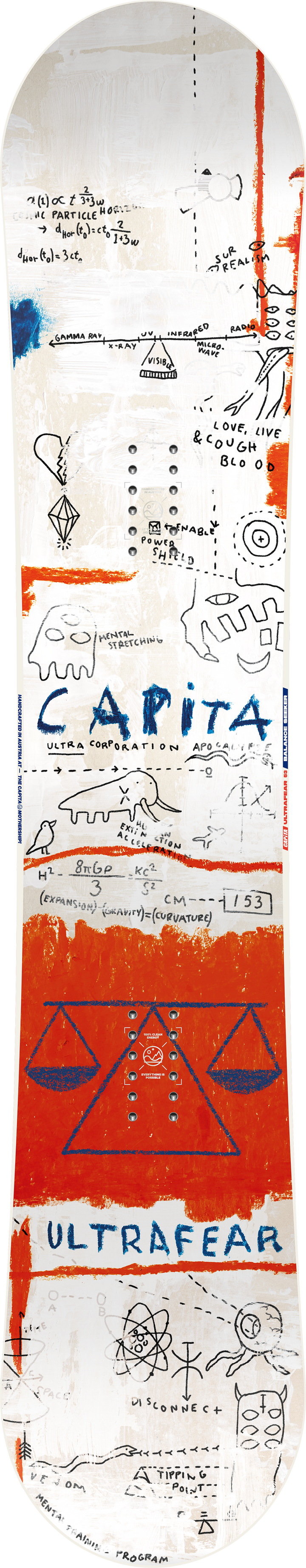 2027 Capita Ultrafear Snowboard - 153cm