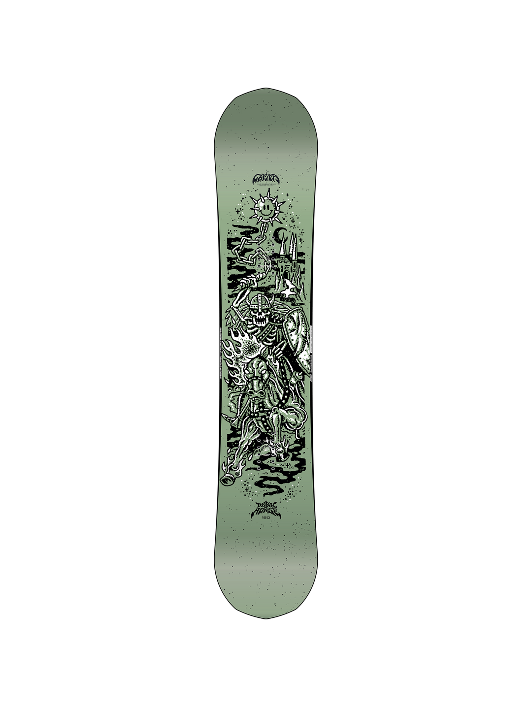 2026 Capita Dark Horse Snowboard - 150cm
