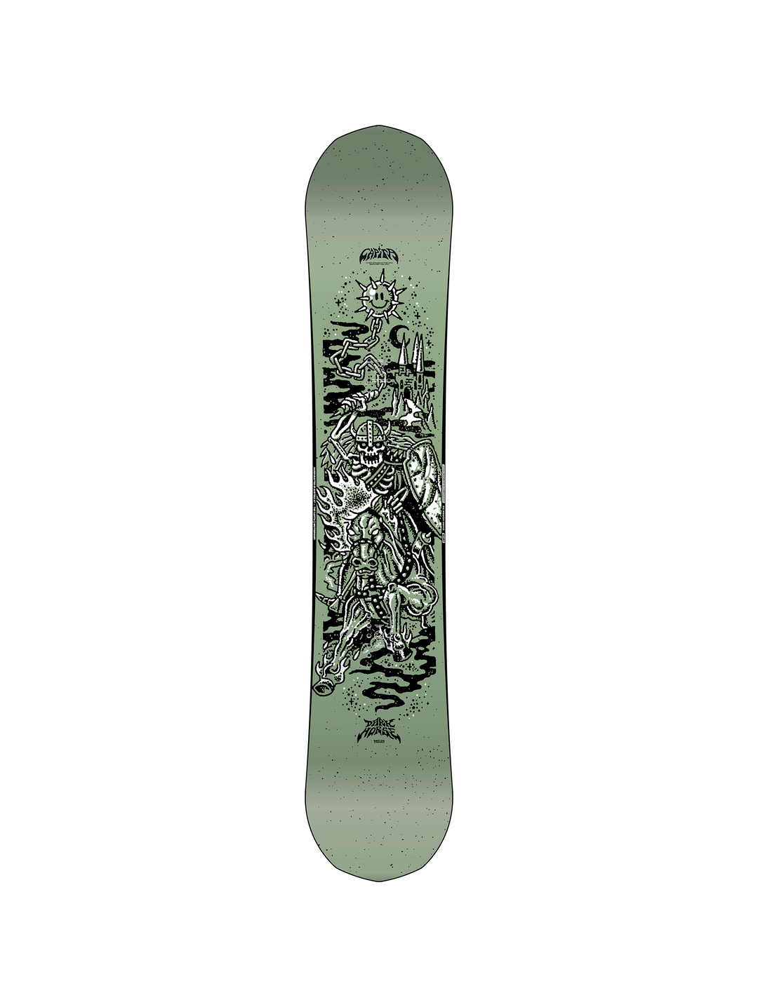 2026 Capita Dark Horse Snowboard - 152cm