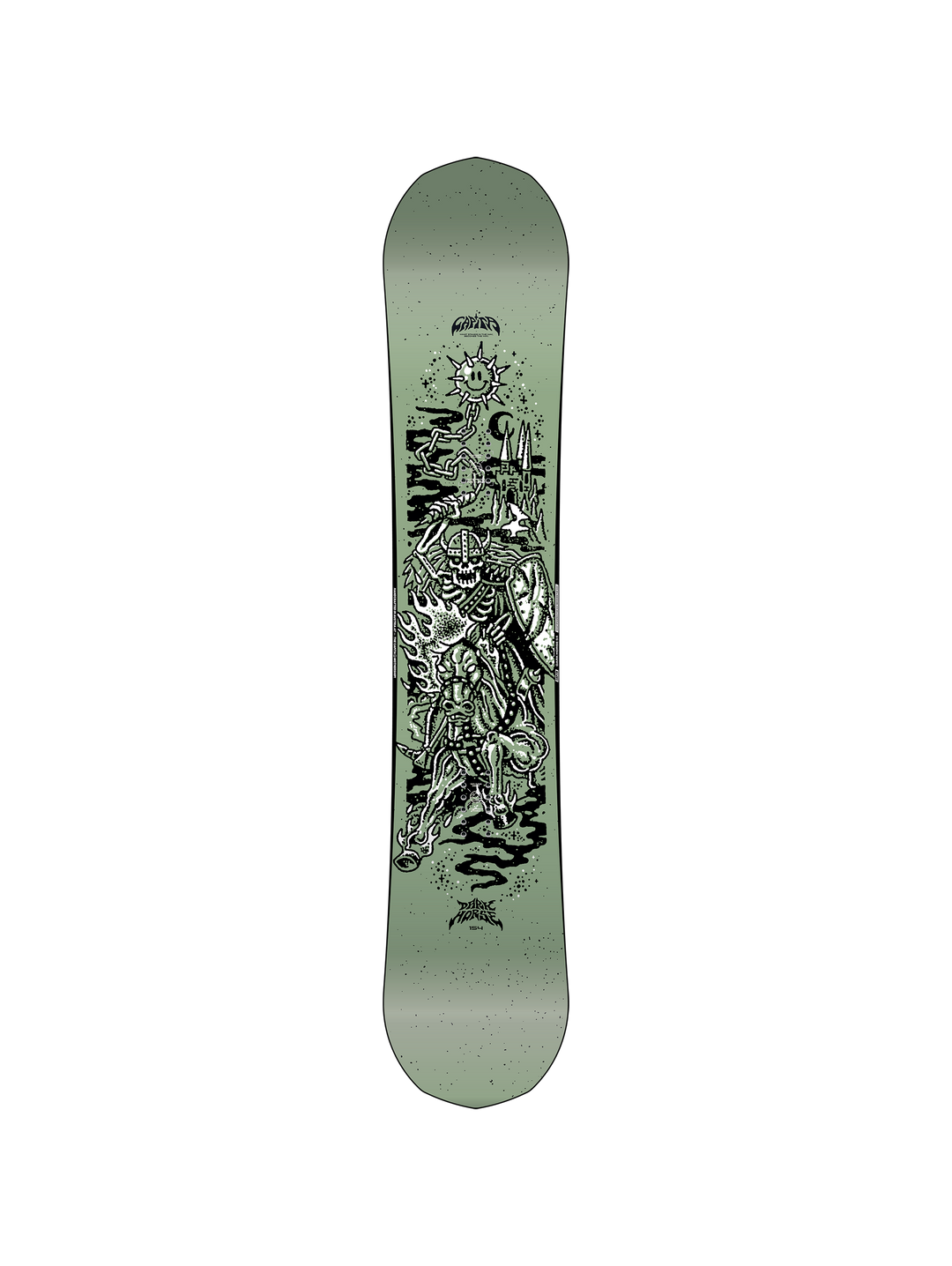 2026 Capita Dark Horse Snowboard - 156cm