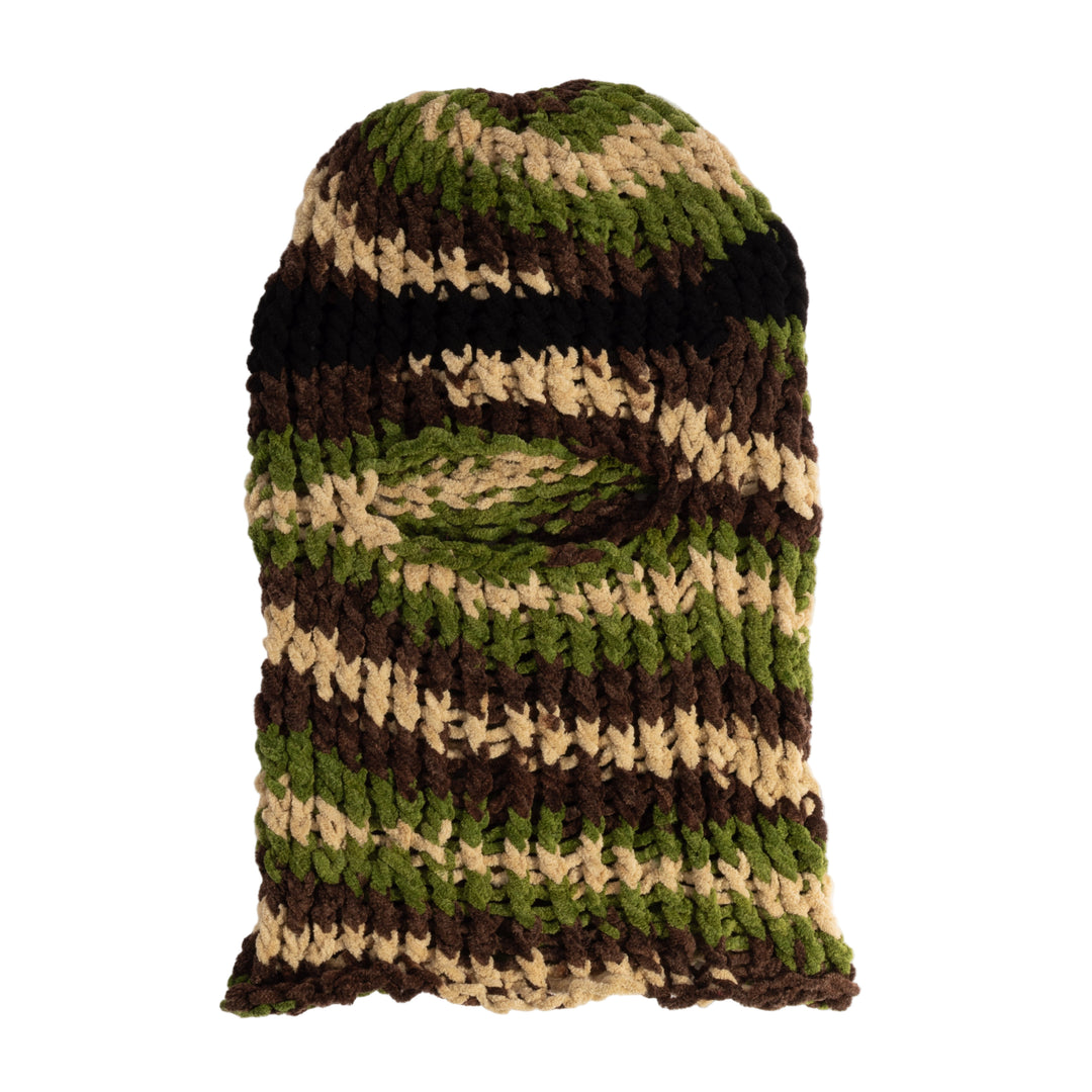 Lampshade Balaclava - Camo / Black
