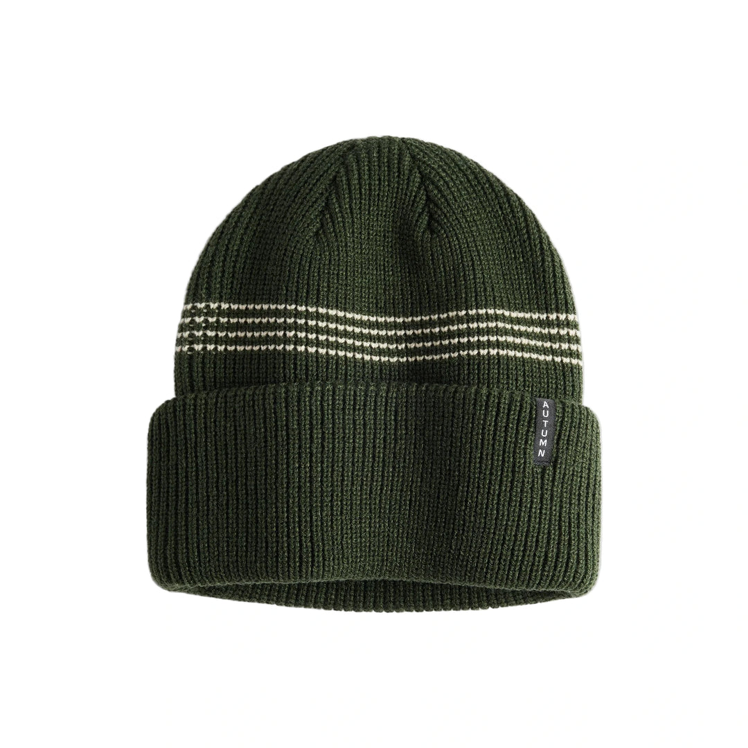 Autumn Mini Stripe Beanie - Sycamore