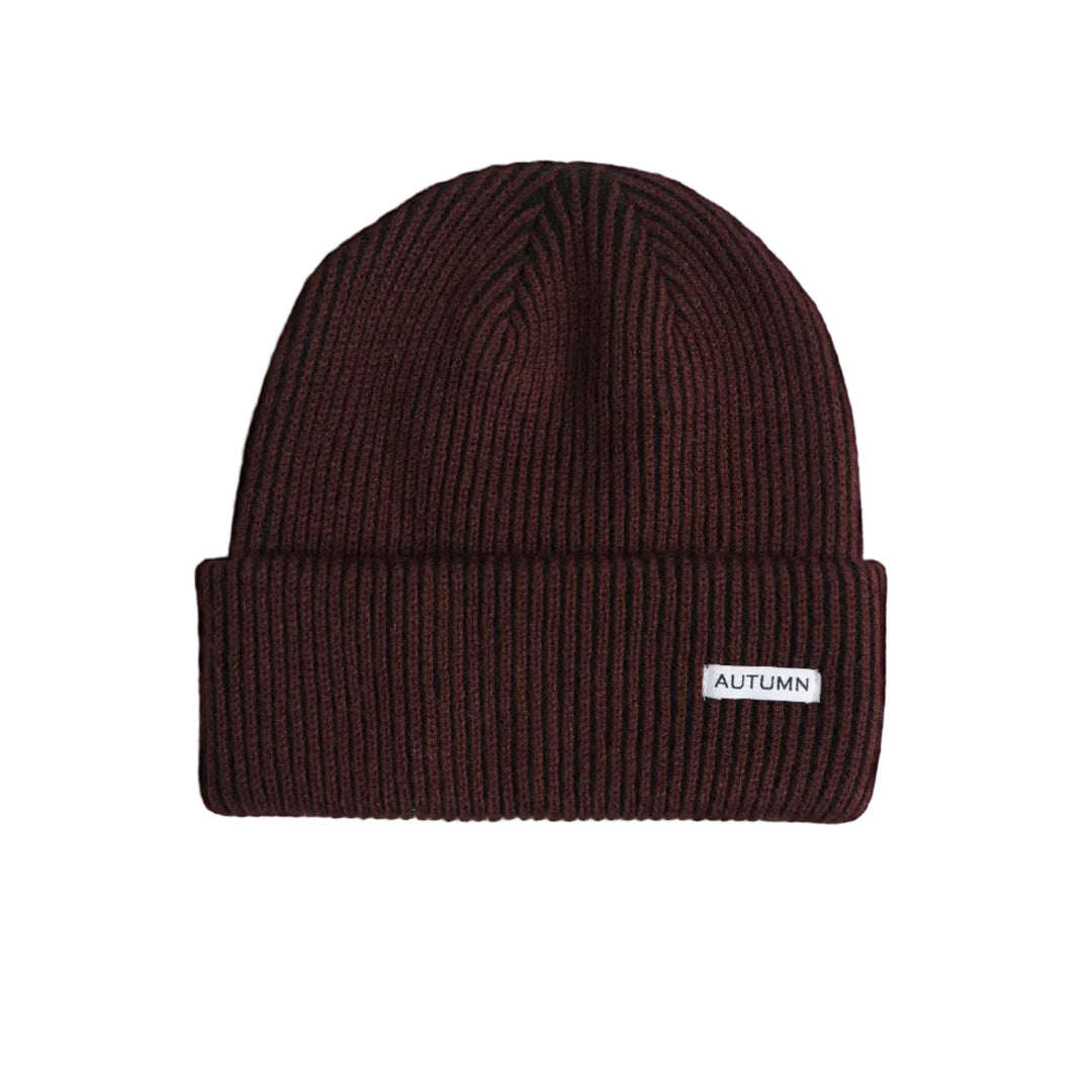 2027 Autumn Cord Beanie - Oxblood