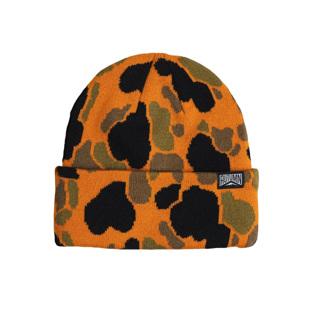 2027 Autumn Duck Camo Beanie - Sherbert