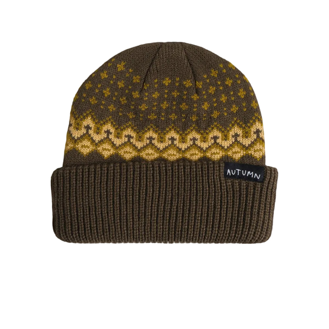 2027 Autumn Fairisle Beanie - Dirt