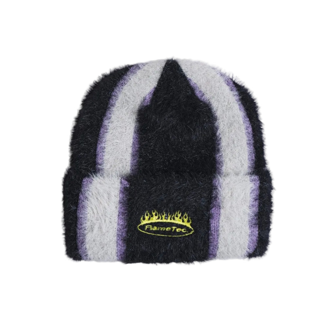 2027 Corduroy Flametec Mohair Beanie - Black
