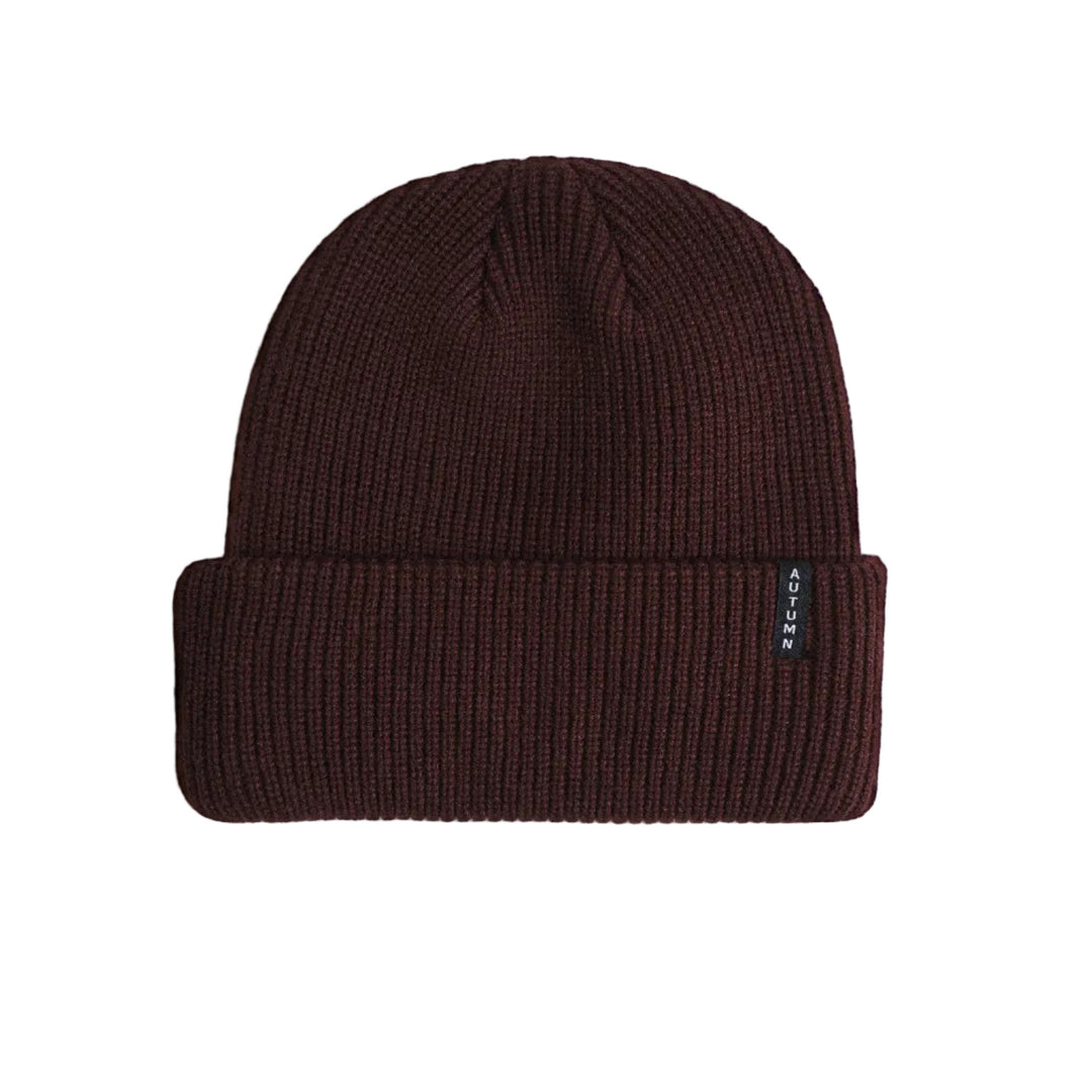 2027 Autumn Select Solid Beanie - Oxblood