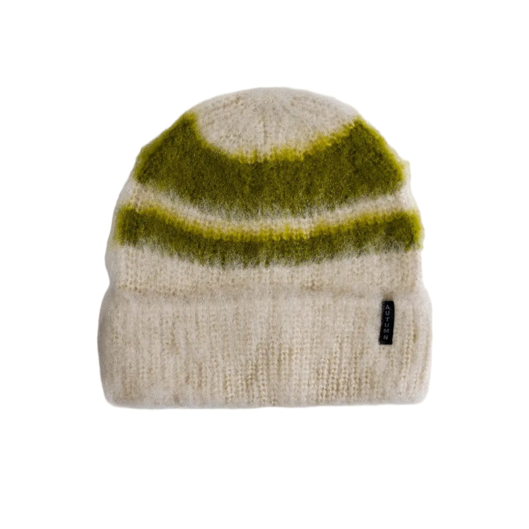 2027 Autumn Sport Stripe Beanie - Natural