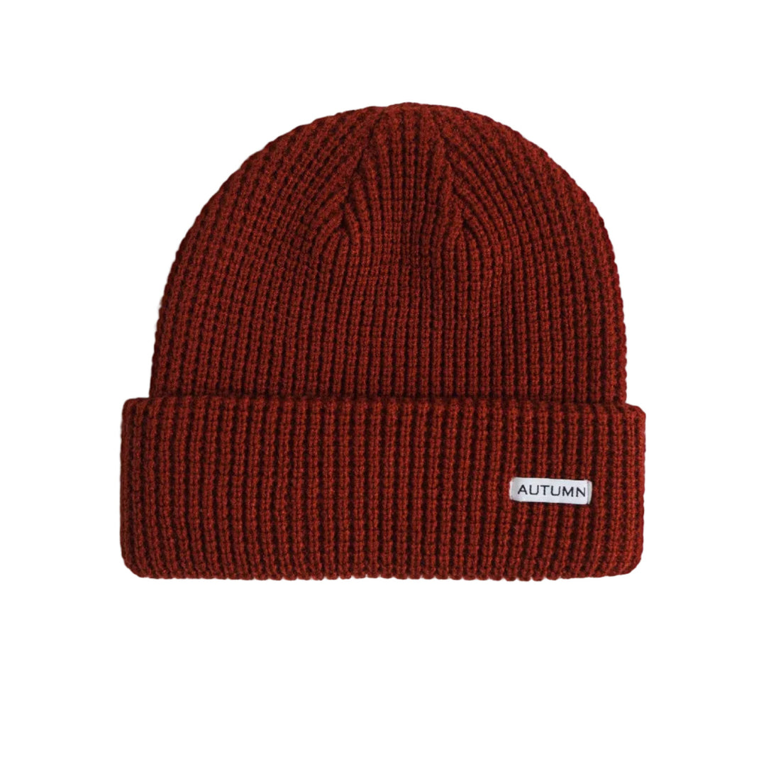 2027 Autumn Waffle Beanie - Harissa