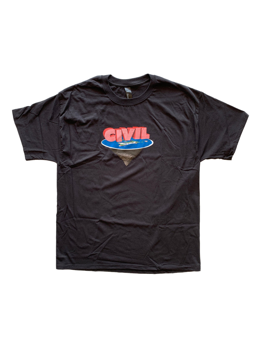 Civil Flat Earth Tee