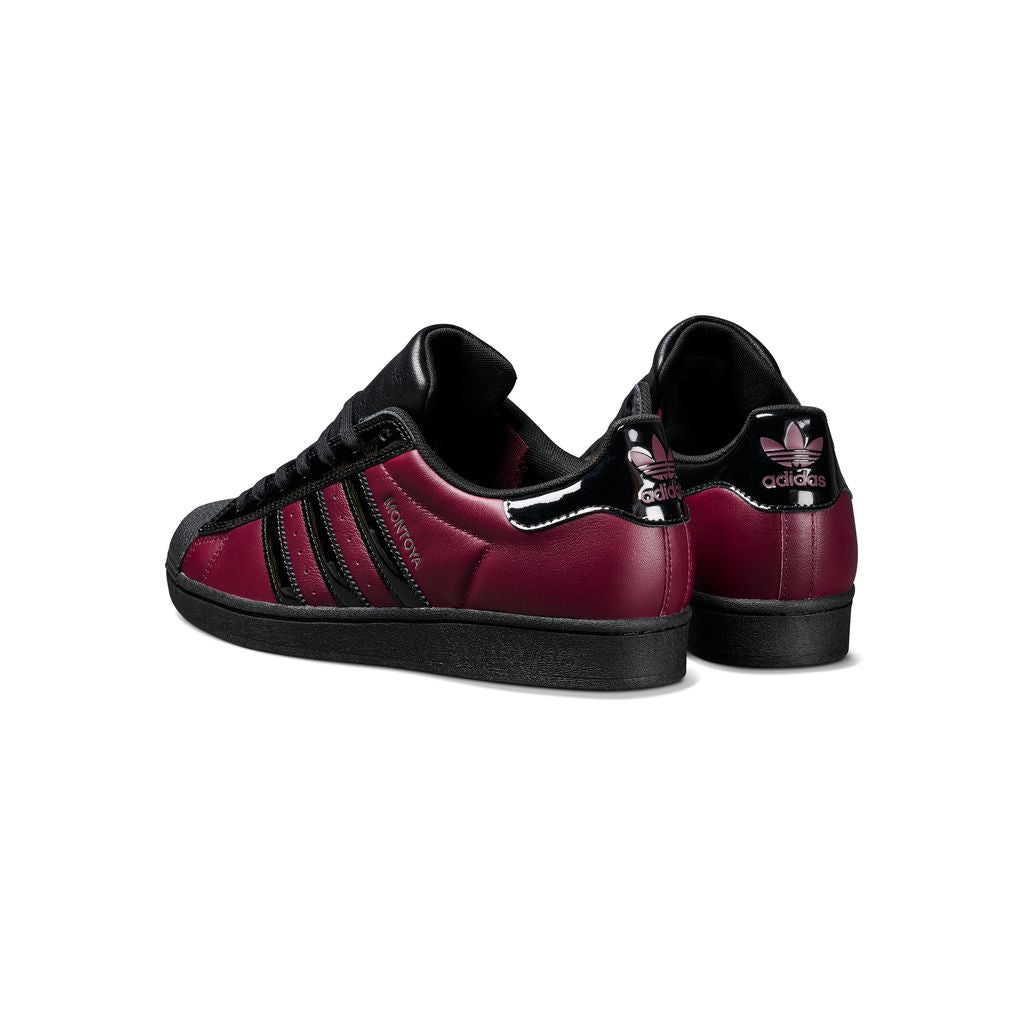 Adidas Superstar x Marcos Montoya - Maroon / Core Black