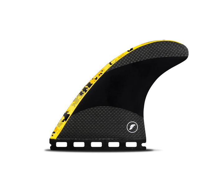 Futures JJF Medium Techflex Thruster - Digi Yellow