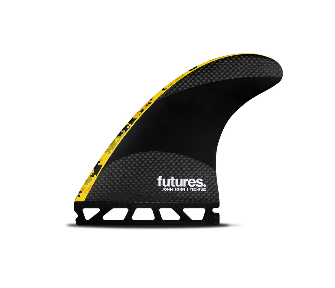 Futures JJF Medium Techflex Thruster - Digi Yellow