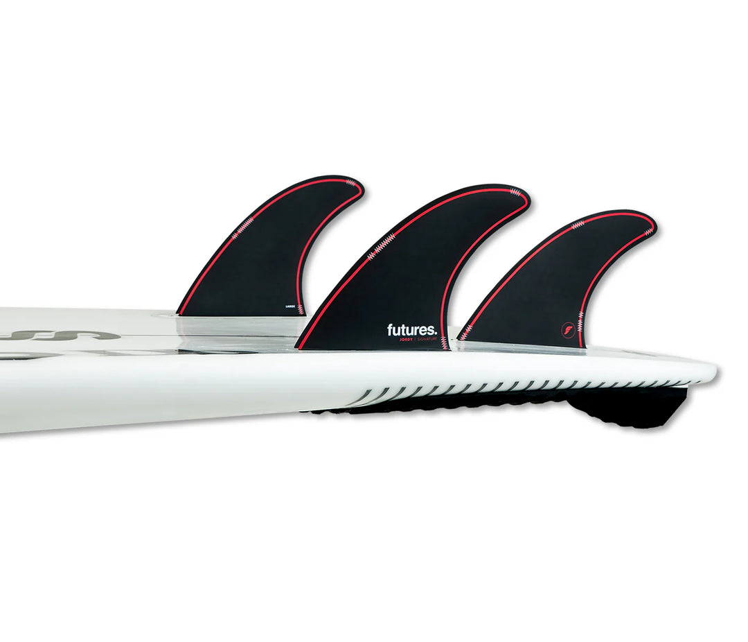 Futures Jordy Large HC Thruster - Black/Red