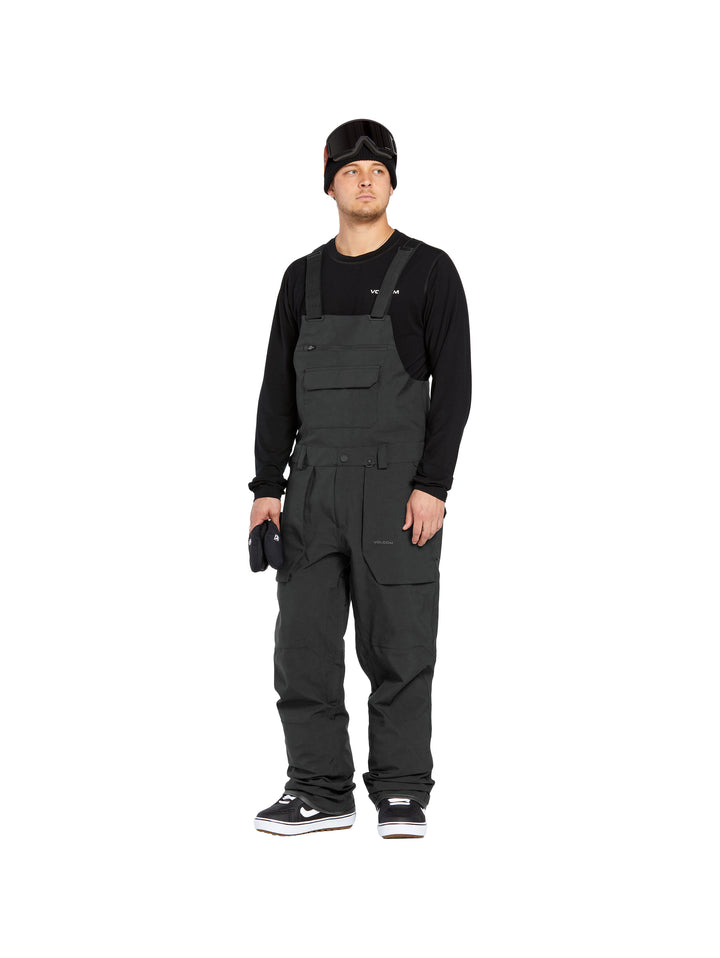 2025 Volcom Roan Bib Overall - Black