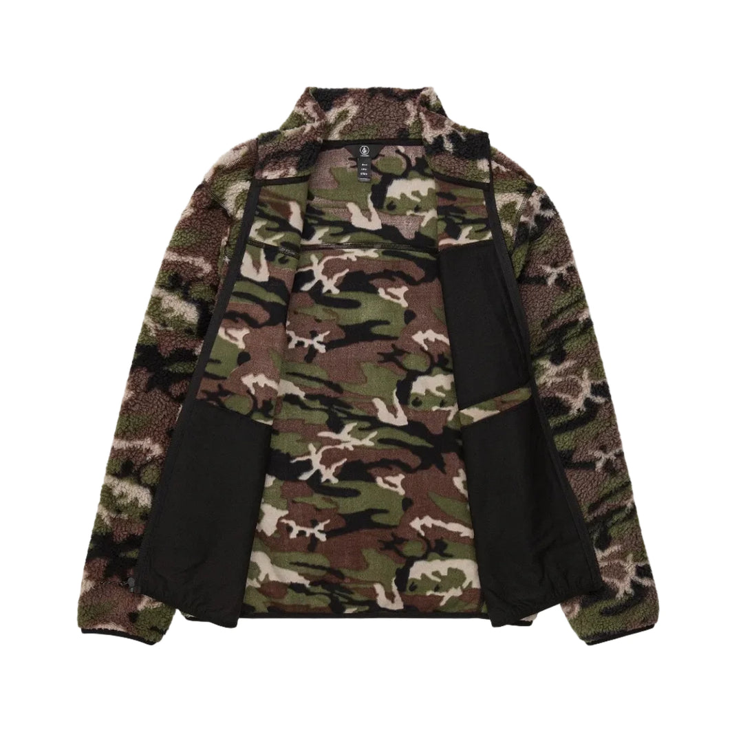 Volcom Nelson Sherpa Full Zip - Camoflauge