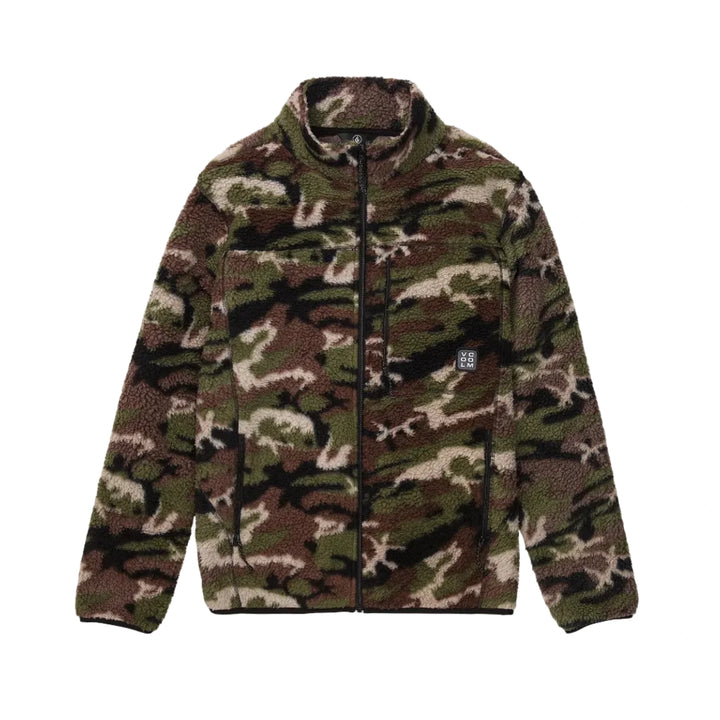 Volcom Nelson Sherpa Full Zip - Camoflauge