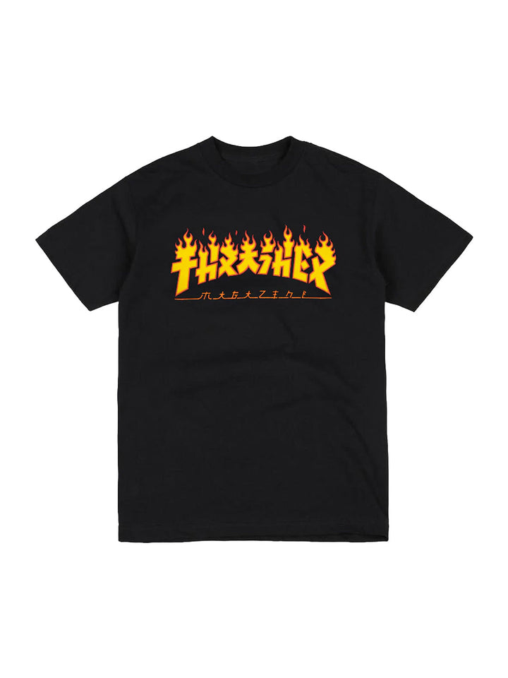 Thrasher Godzilla Flame Tee