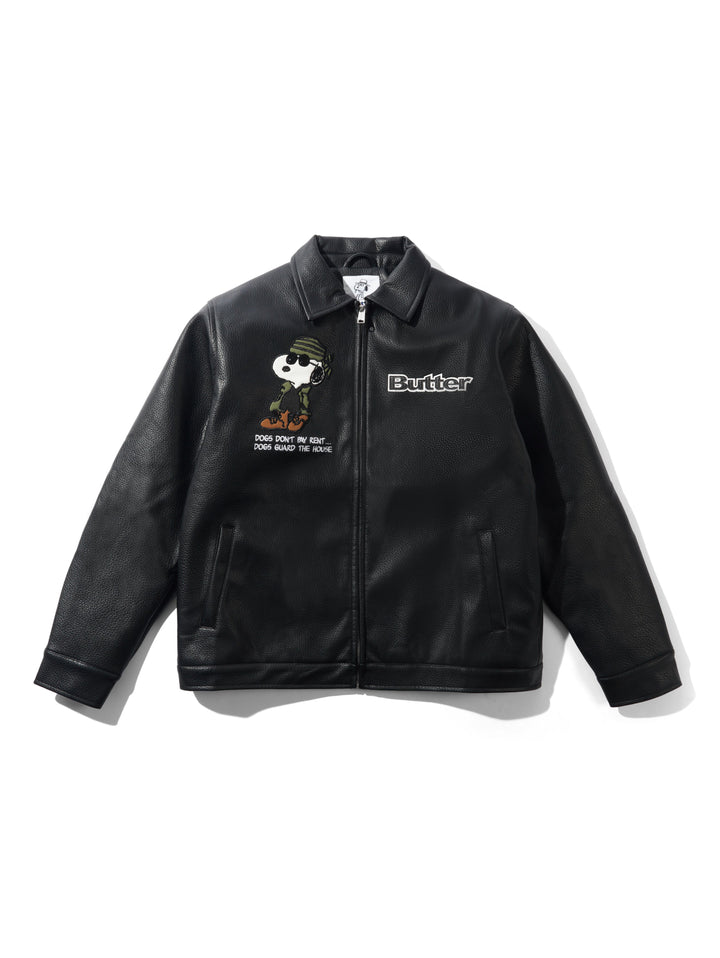 Butter x Peanuts Guard Dog jacket - Black