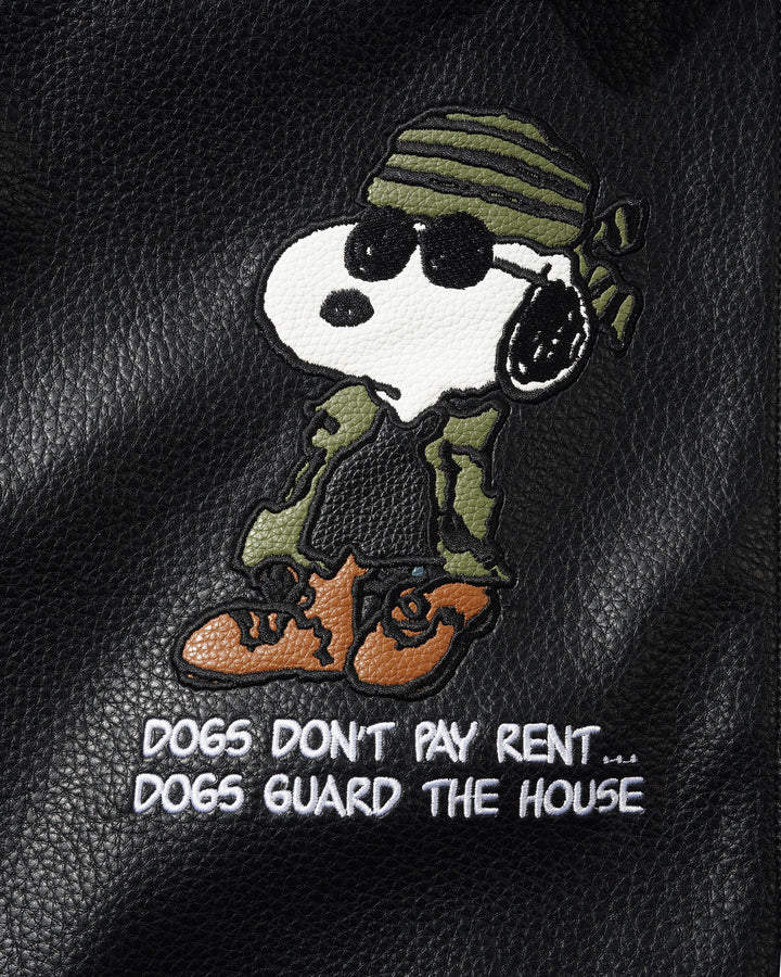 Butter x Peanuts Guard Dog jacket - Black