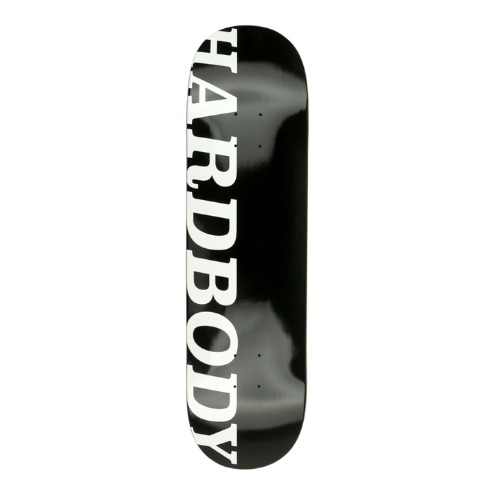 Hardbody B/W Logo Deck - 8.38