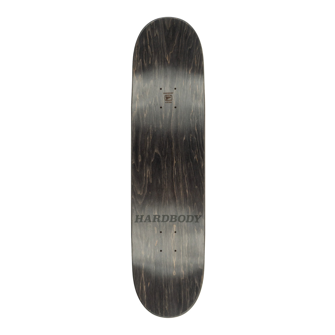 Hardbody Silver Logo Veneer Deck - 8.38