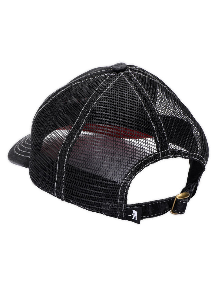 Passport Cherries Leagues Trucker - Washed Black