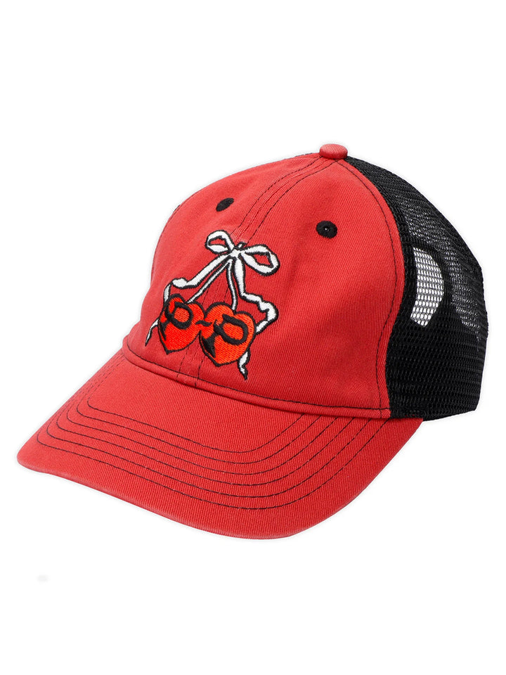 Passport Cherries Leagues Trucker - Washed Red