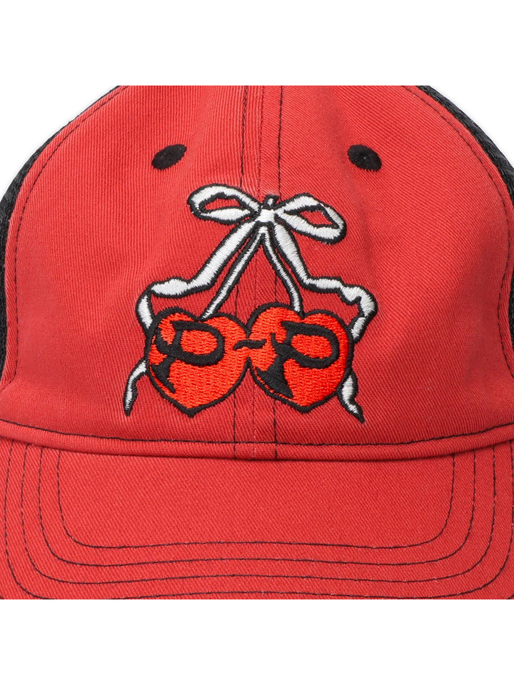 Passport Cherries Leagues Trucker - Washed Red