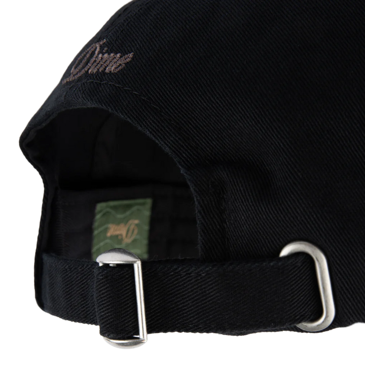 Dime Cursive Low Pro Cap - Black / Midnight