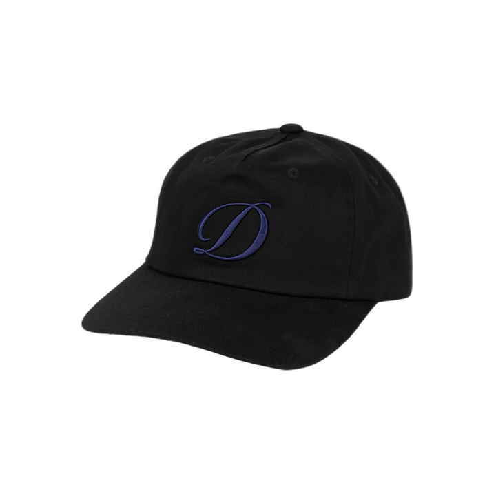 Dime Cursive D Worker Cap - Black