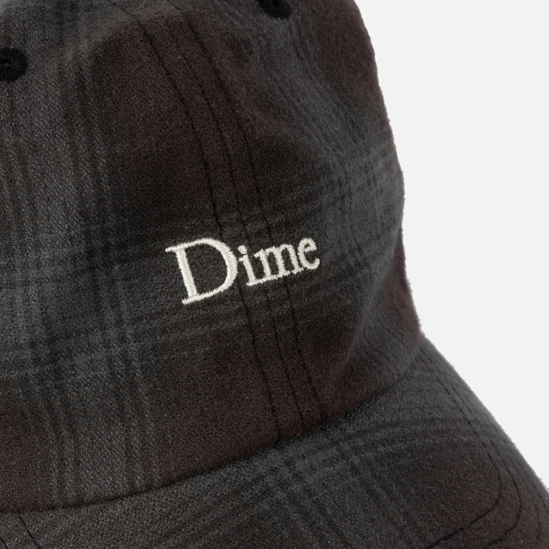 Dime Flannel Low Pro Cap - Bordeaux