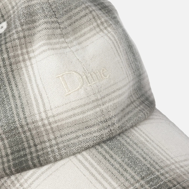 Dime Flannel Low Pro Cap - Light Gray