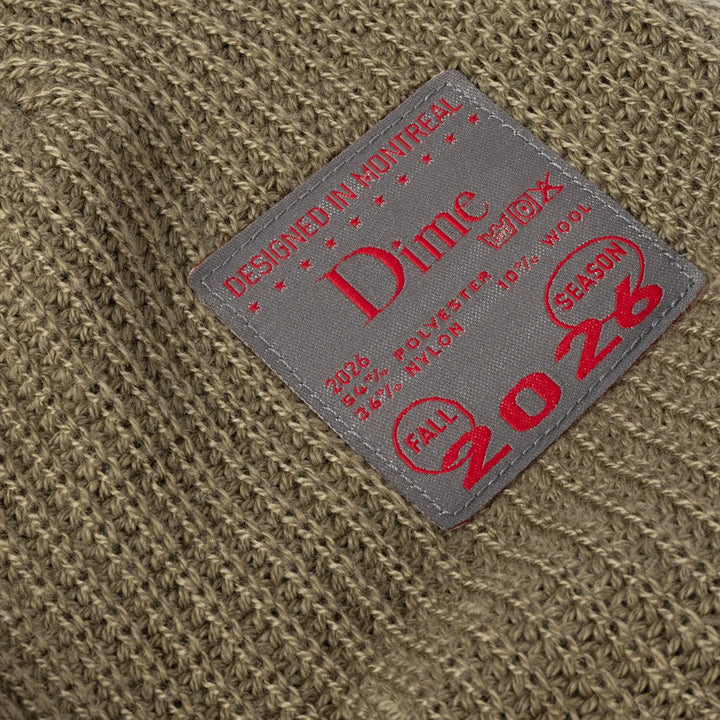 Dime Military Beanie - Taupe