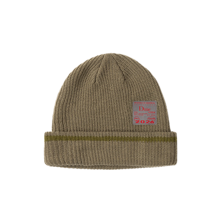 Dime Military Beanie - Taupe