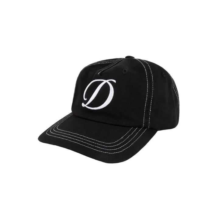 Dime Cursive Denim Worker Cap - Black Washed