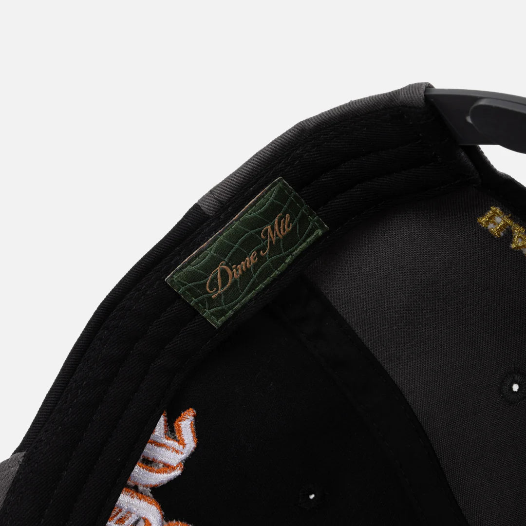 Dime Glo Dime Low Pro Cap - Black Charcoal